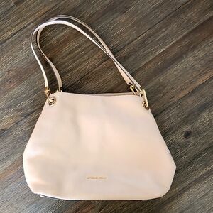 MICHAEL KORS RAVEN TOTE BAG SOFT PINK LEATHER